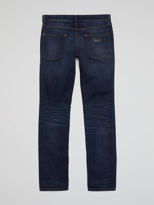 Dark Wash Denim Jeans