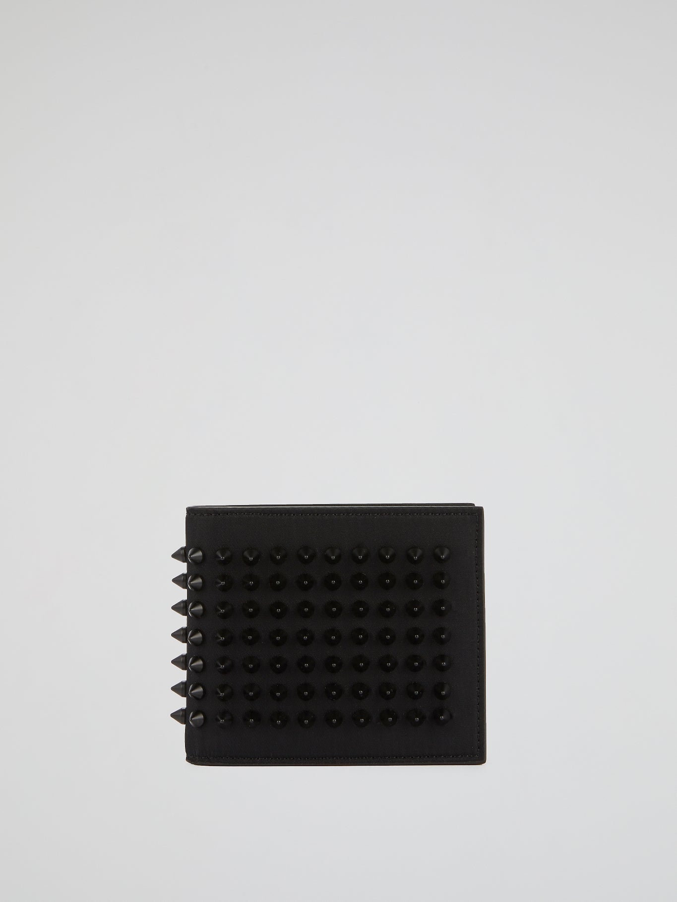 Black Spike Studded Wallet