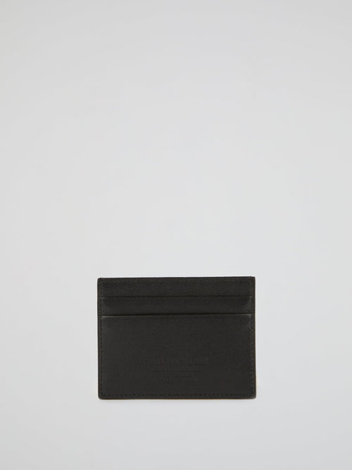 Plein Star Black Card Holder