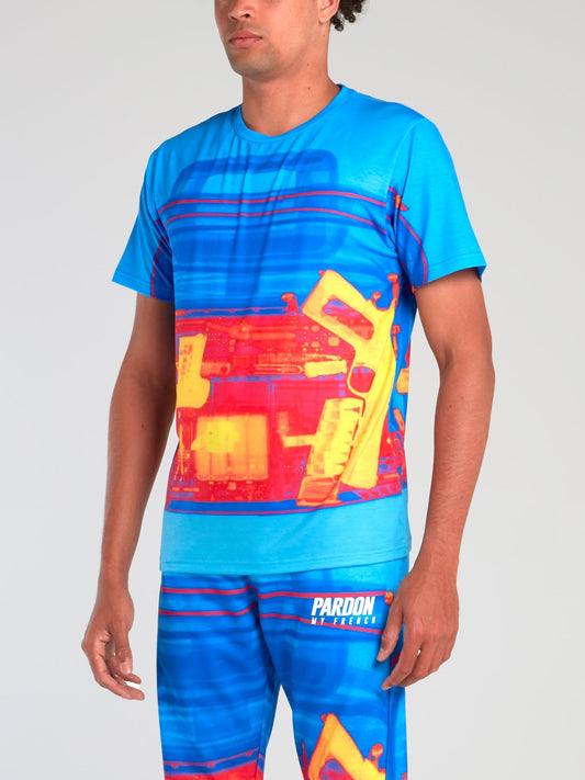Logo Print Sublimation T-Shirt