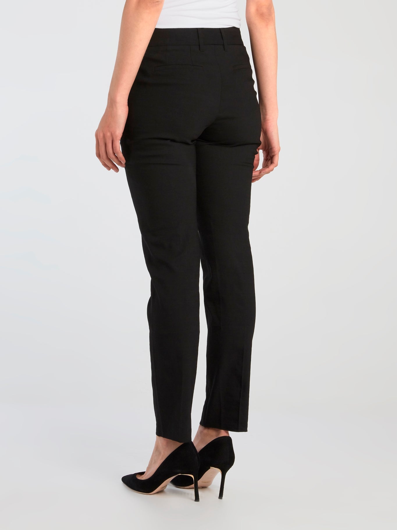 Black Slim Fit Trousers