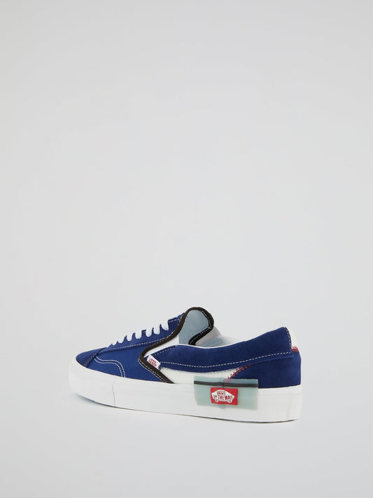 UA Slip-On CAP Suede Panel Sneakers