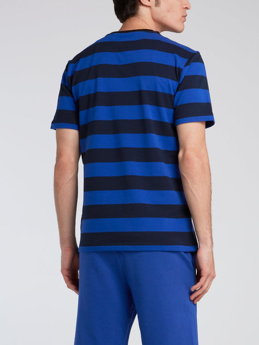 Blue Striped Traveller T-Shirt