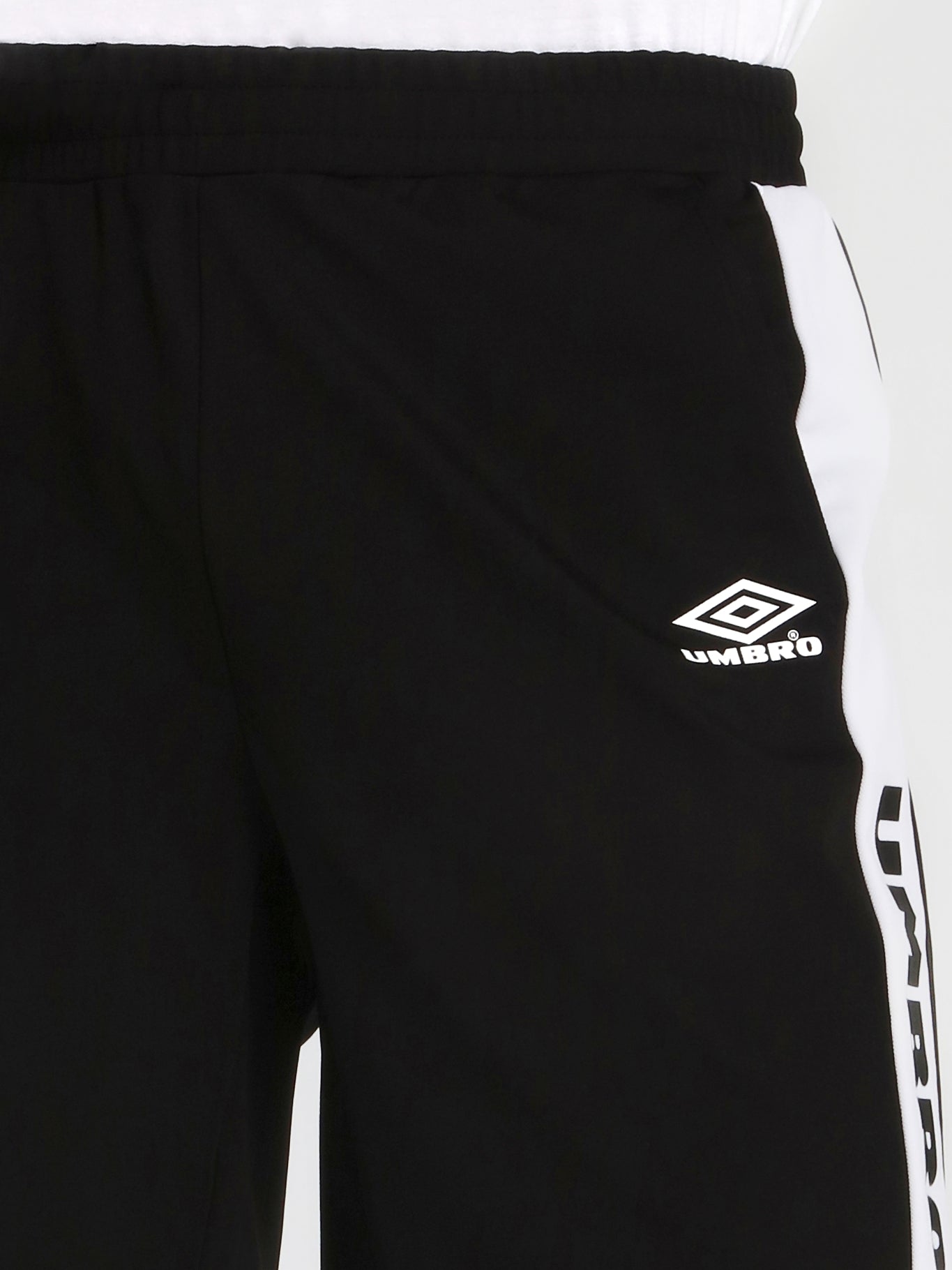 Black Side Stripe Shorts