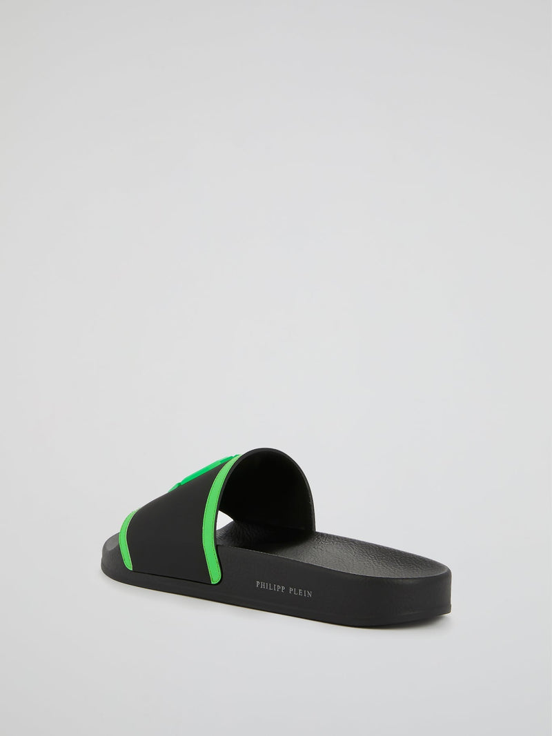 Contrast Monogram Slides