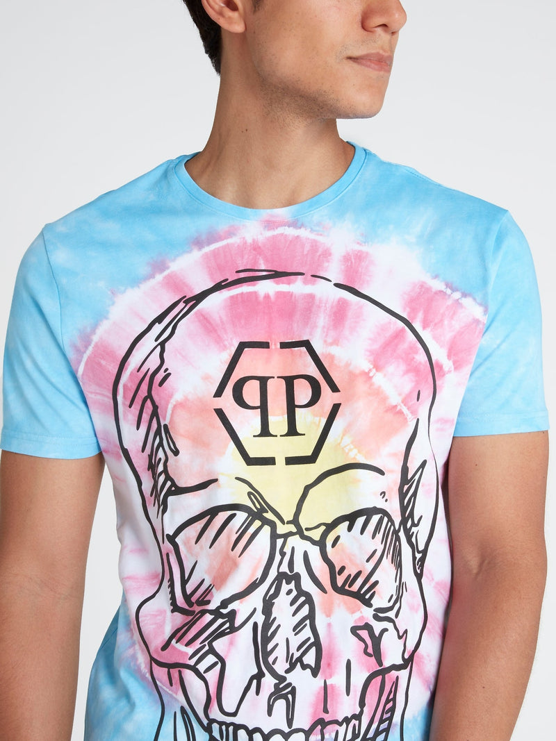 Tie Dye Skull T-Shirt