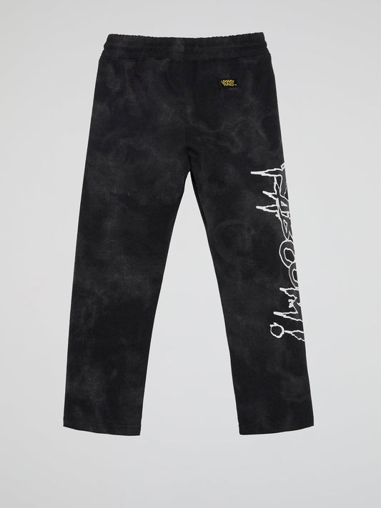Marvin the Martian Black Drawstring Pants (Kids)