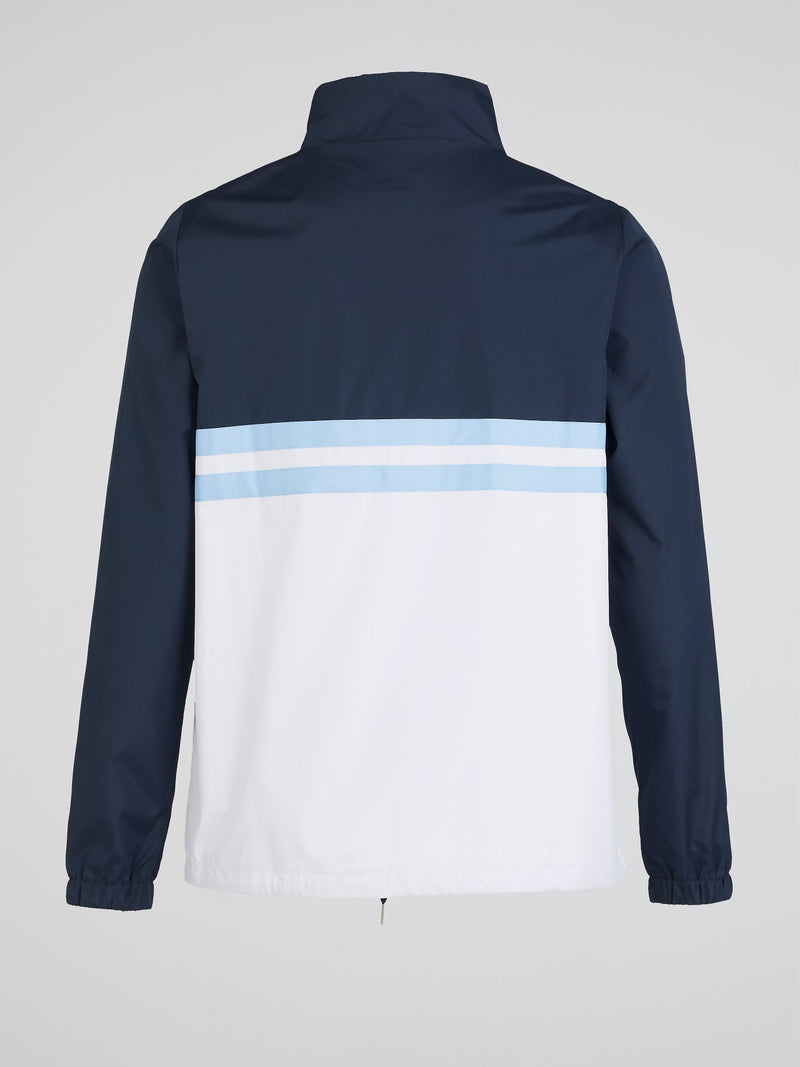 Agnello Navy Track Jacket