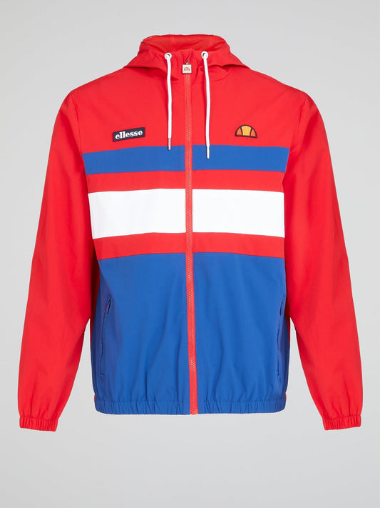 Nucci Red Zip Up Jacket