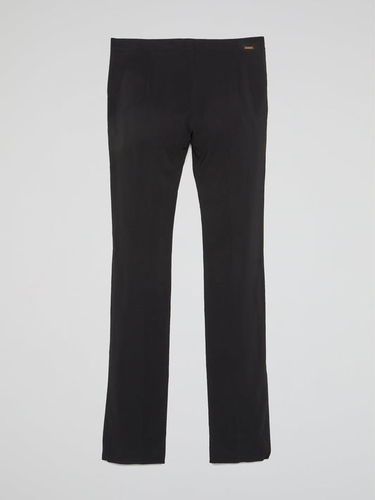 Black Straight Cut Pants