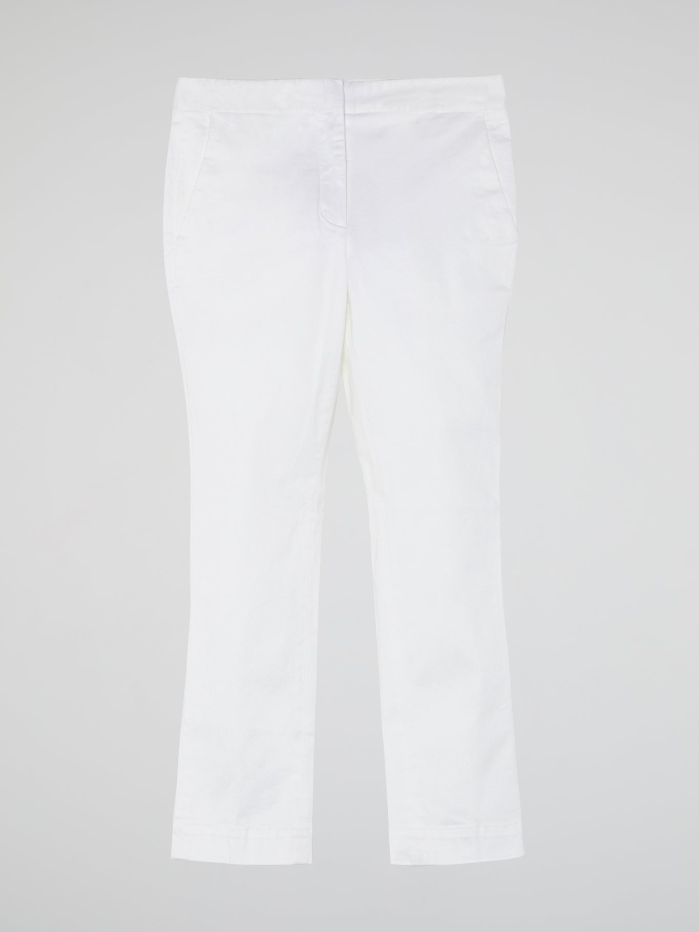 White Cropped Pants