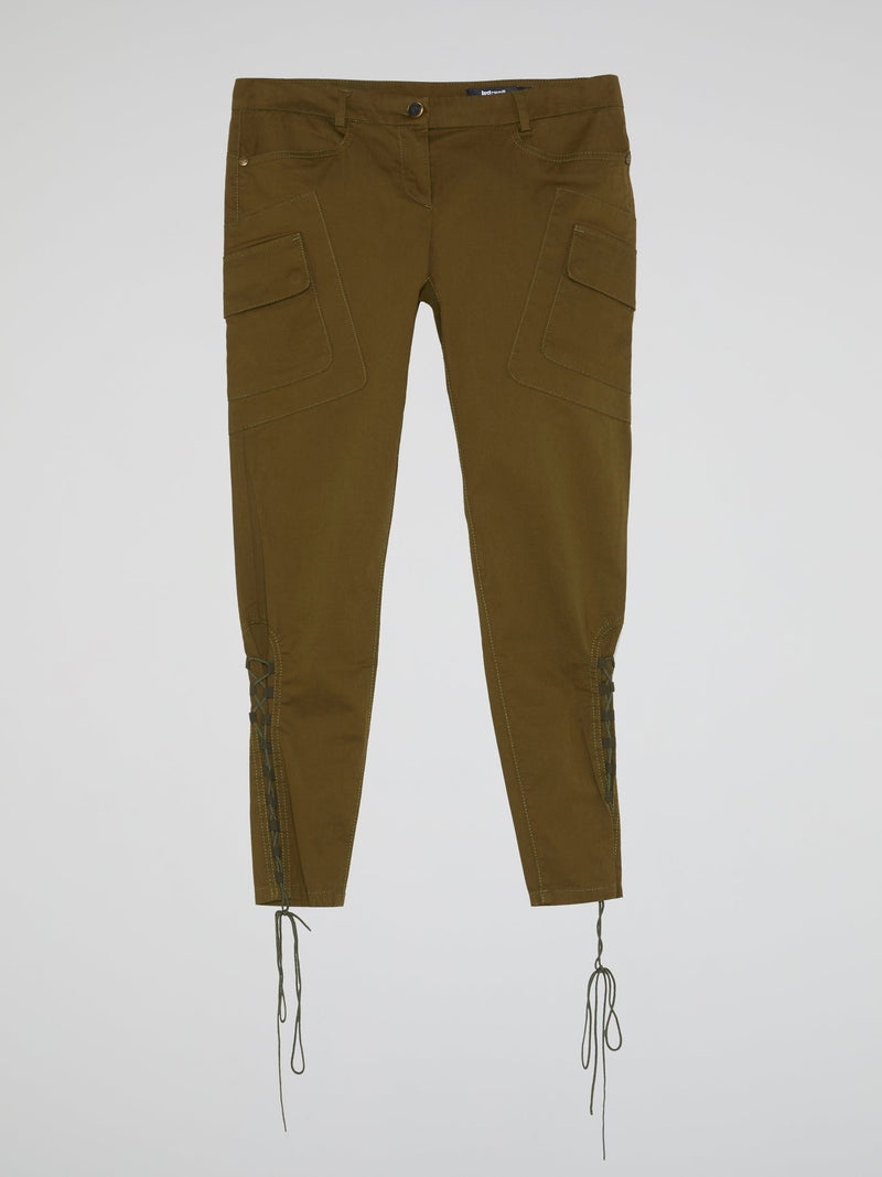 Olive Multi Pocket Pants