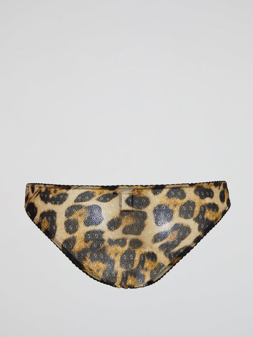 Leopard Print Knickers