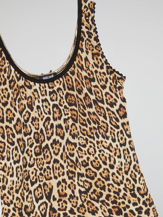 Leopard Print Tank Top