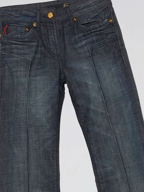 Flared Denim Jeans