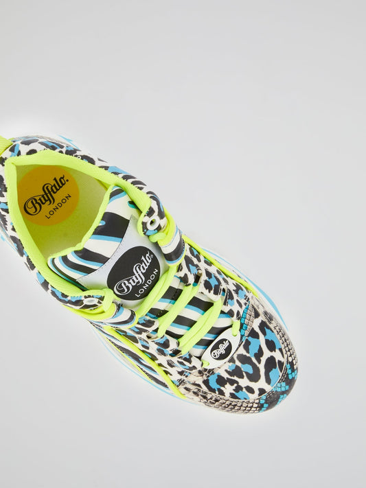 Animal Print Chunky Sneakers