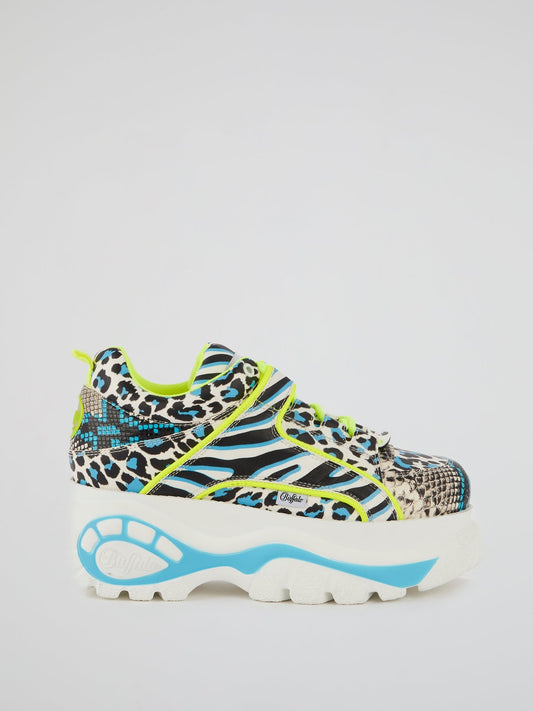 Animal Print Chunky Sneakers
