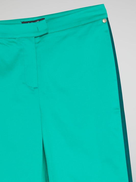 Turquoise Suit Pants