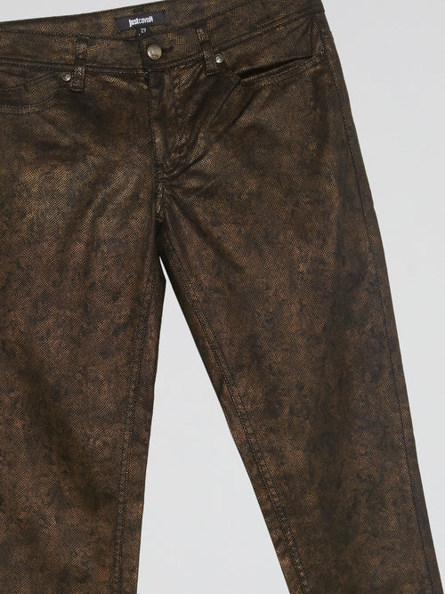 Brown Rustic Pants