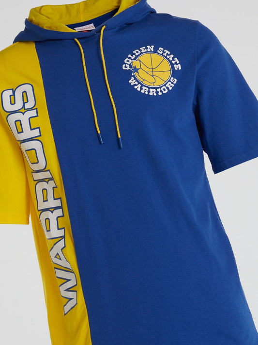 Golden State Warriors Split Hooded T-Shirt
