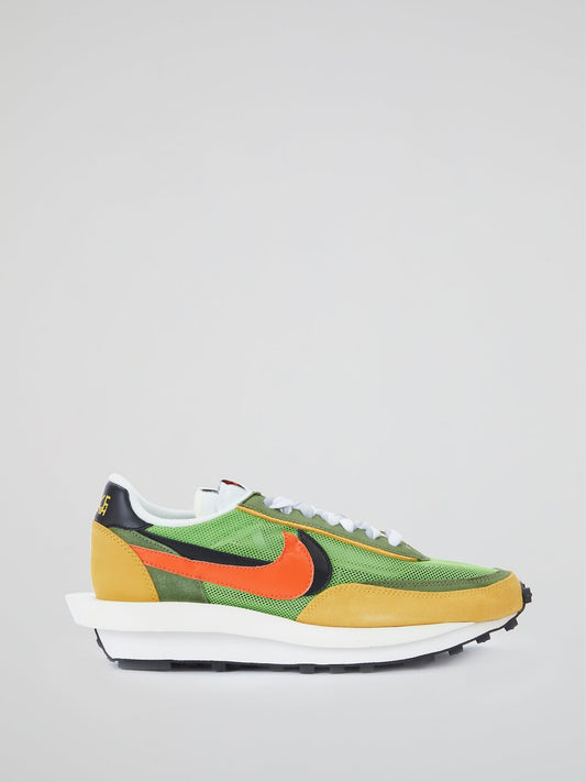 Sacai x LD Waffle Green Gusto Sneakers