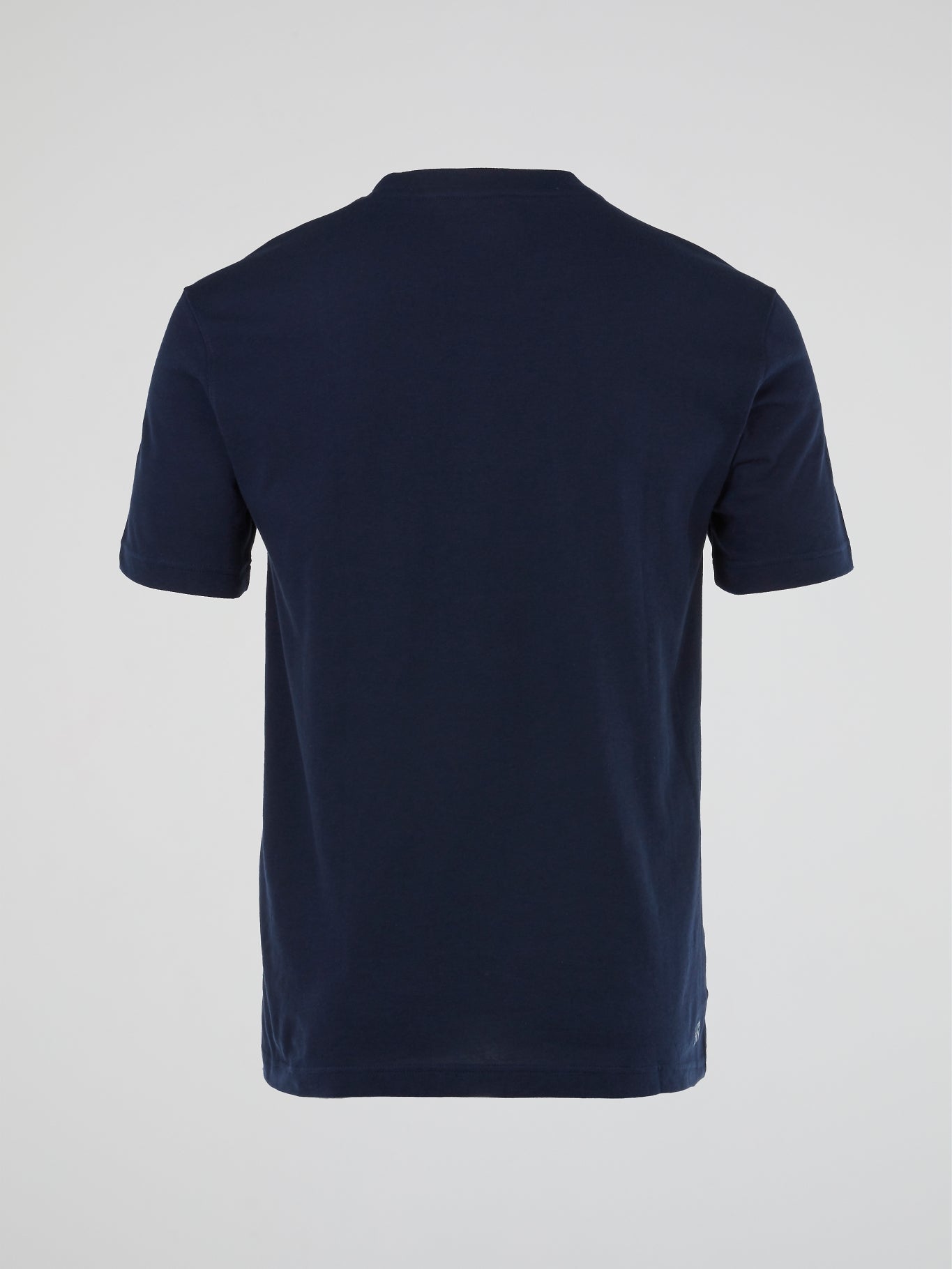 Navy Logo Crewneck T-Shirt