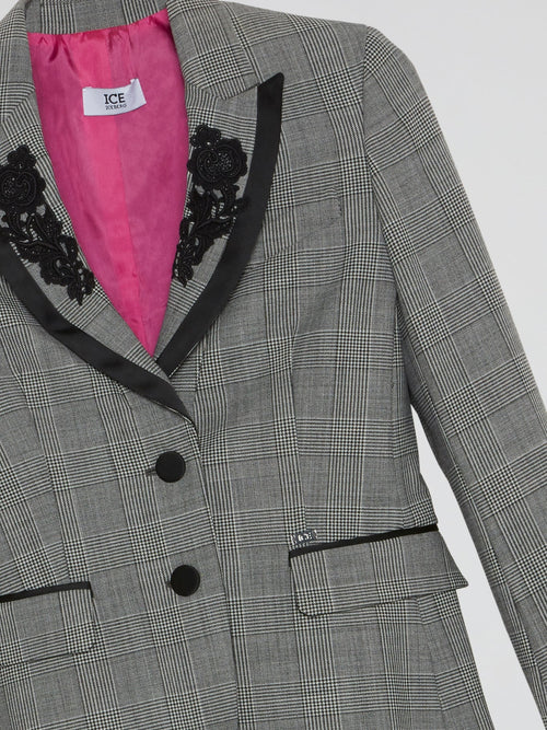 Glen Check Blazer