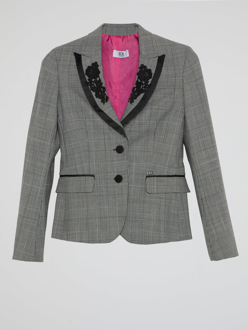 Glen Check Blazer