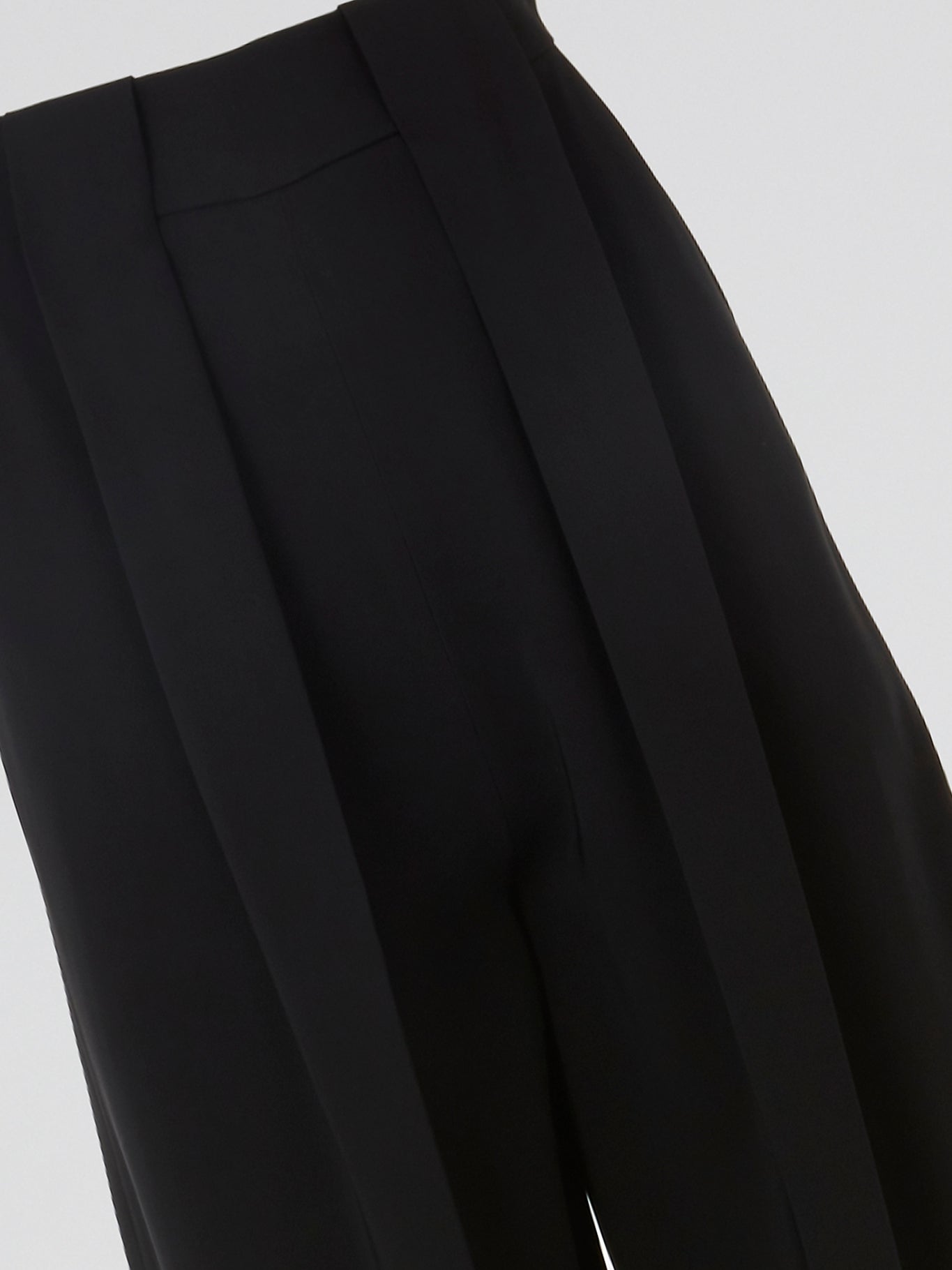 Black Pleated Palazzo Pants