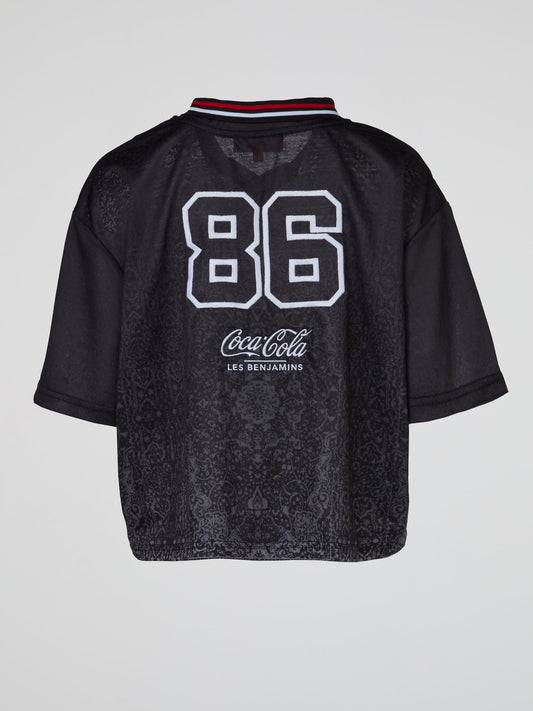 Les Benjamins x Coca-Cola Cropped Polo Shirt