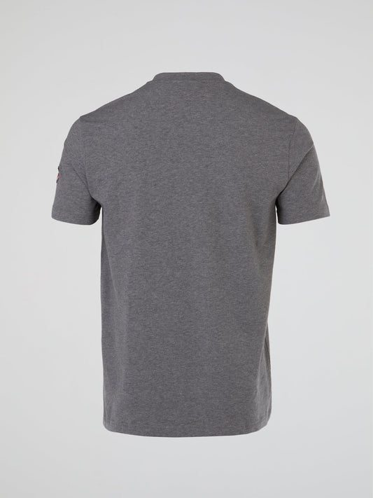Grey Borrome Melange T-Shirt