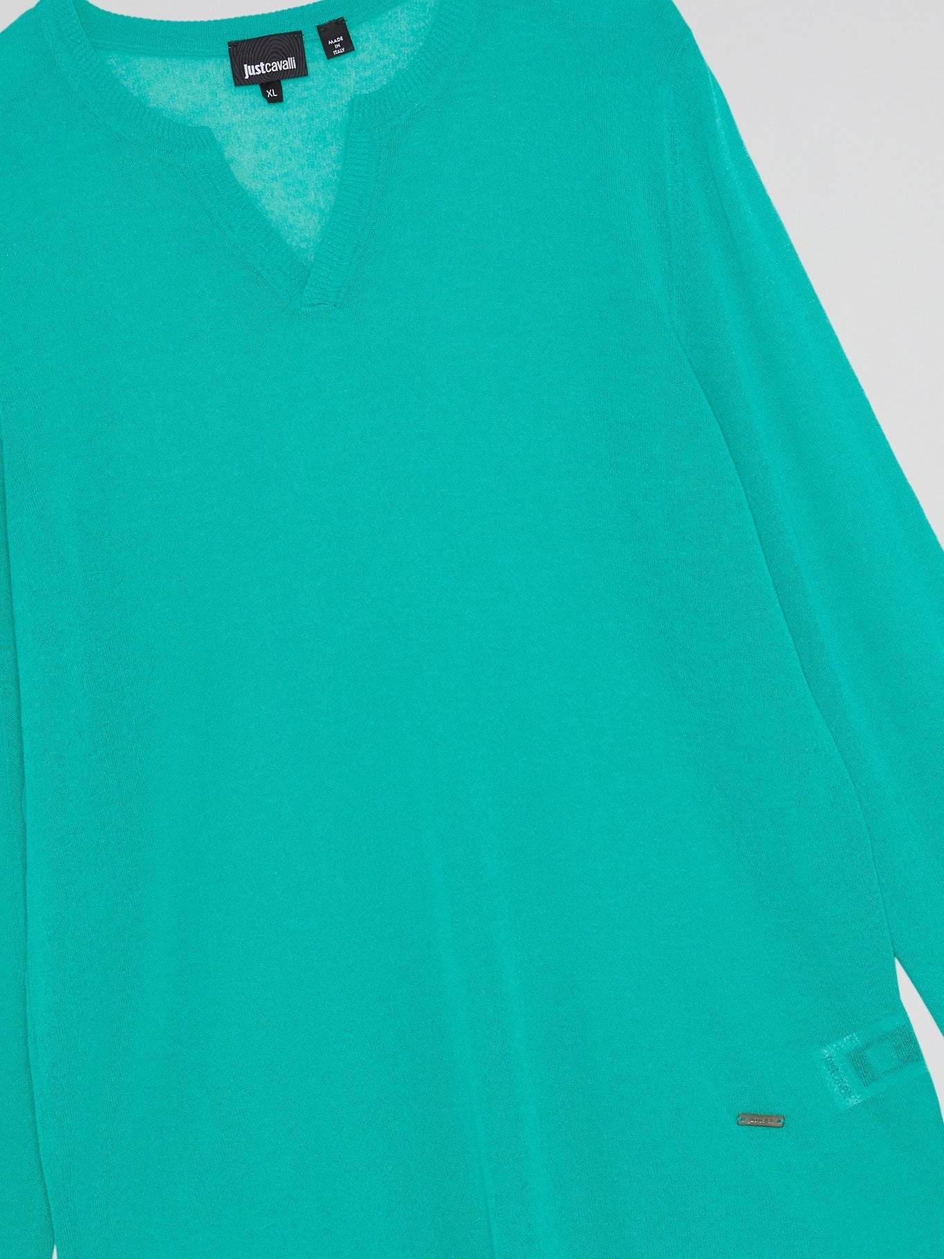 Turquoise Long Sleeve Top