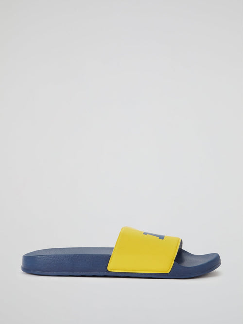 Colour Block Bathroom Slippers