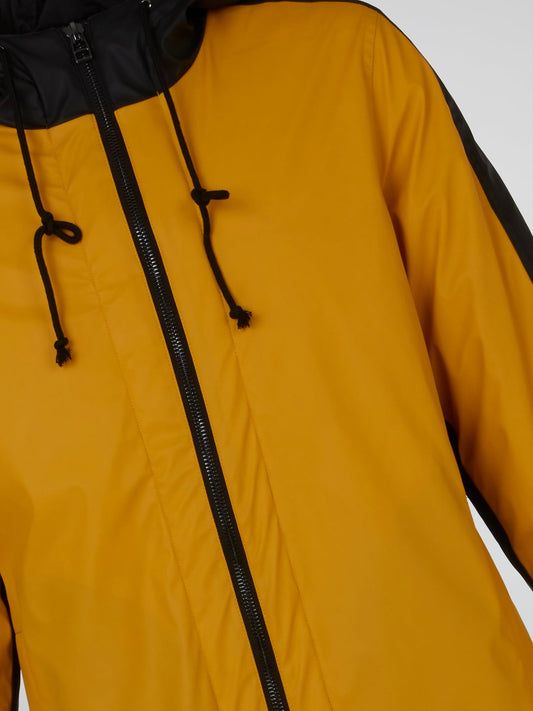 Two-Tone Rubber Rain Coat