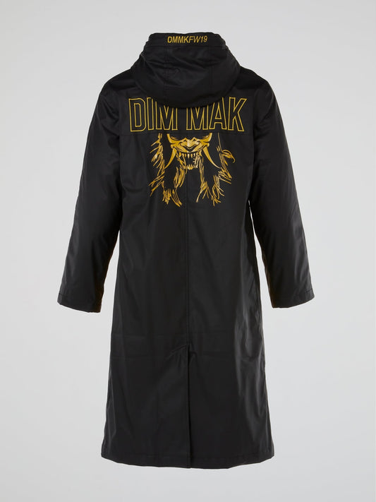 Two-Tone Rubber Rain Coat