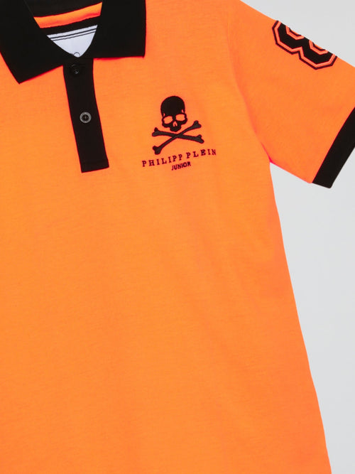 Orange Polo Shirt (Kids)