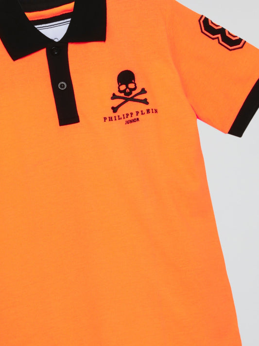 Orange Polo Shirt (Kids)