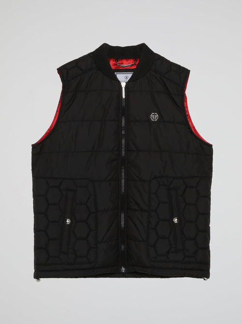 Black Down Vest (Kids)