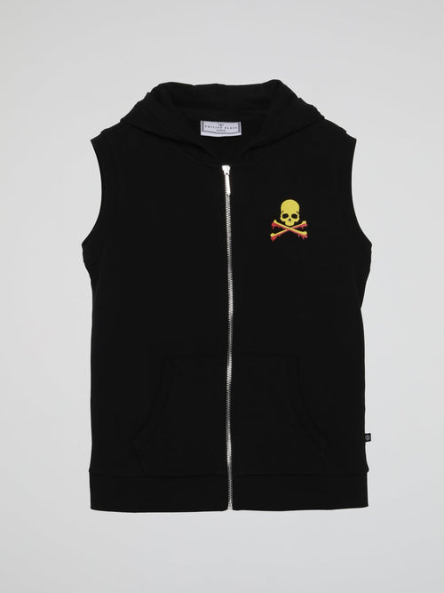 Black Teddy Bear Jogging Vest (Kids)