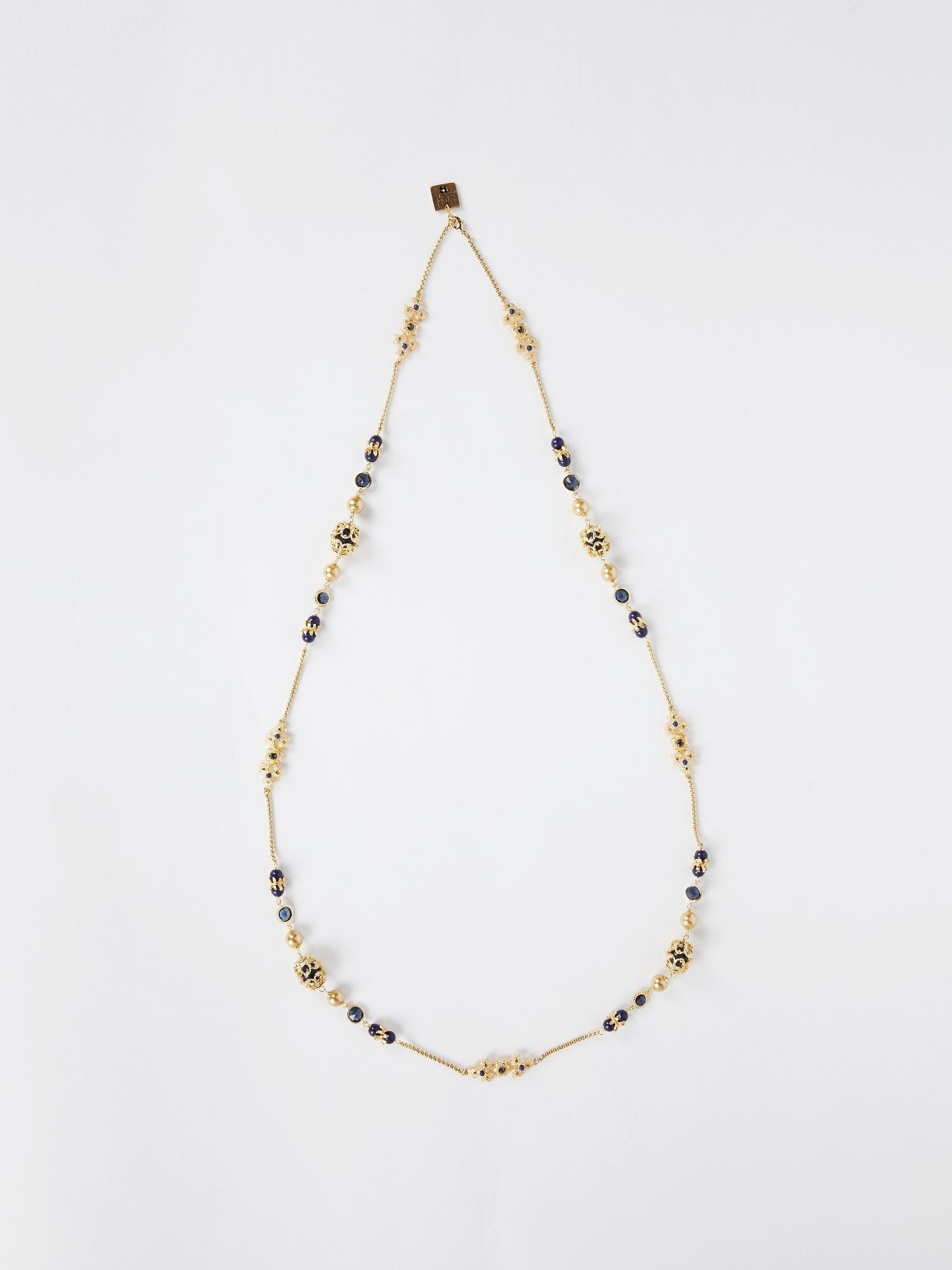 Gold Marine Pearl Necklace