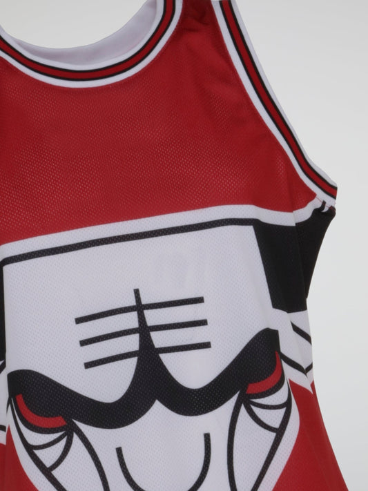 Chicago Bulls Blown Out Fashion Jersey