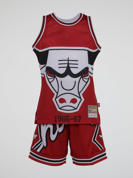 Chicago Bulls Blown Out Fashion Jersey
