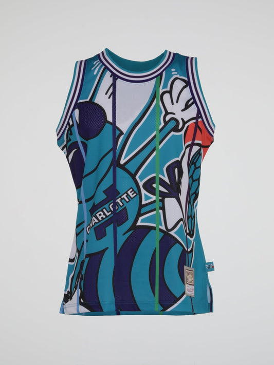 Charlotte Hornets Blown Out Fashion Jersey