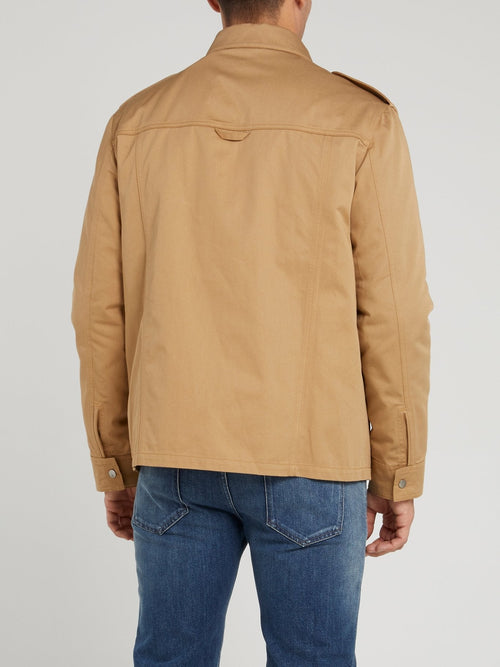 Brown Cargo Jacket