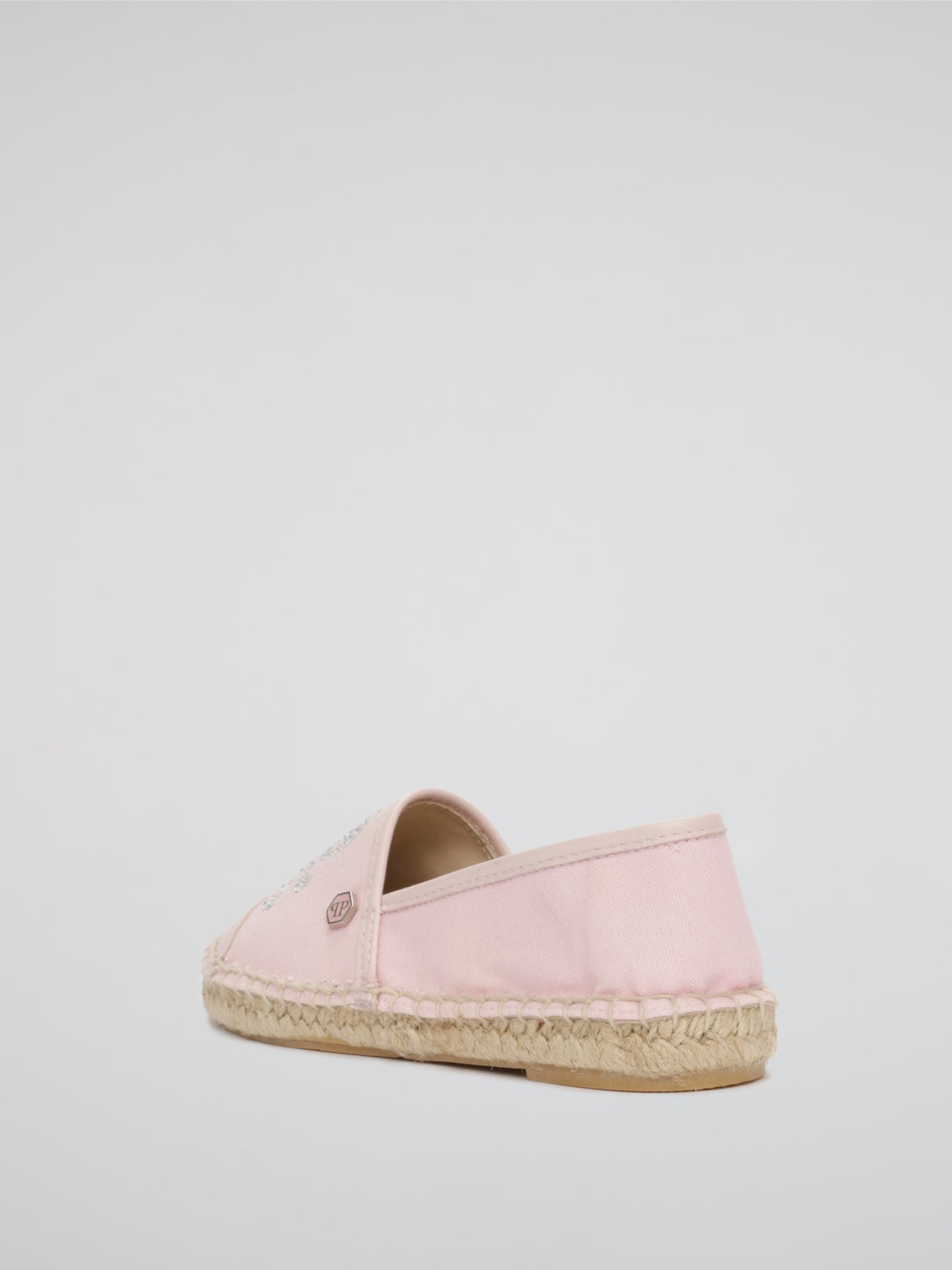 Pink Skull Crystal Espadrilles (Kids)