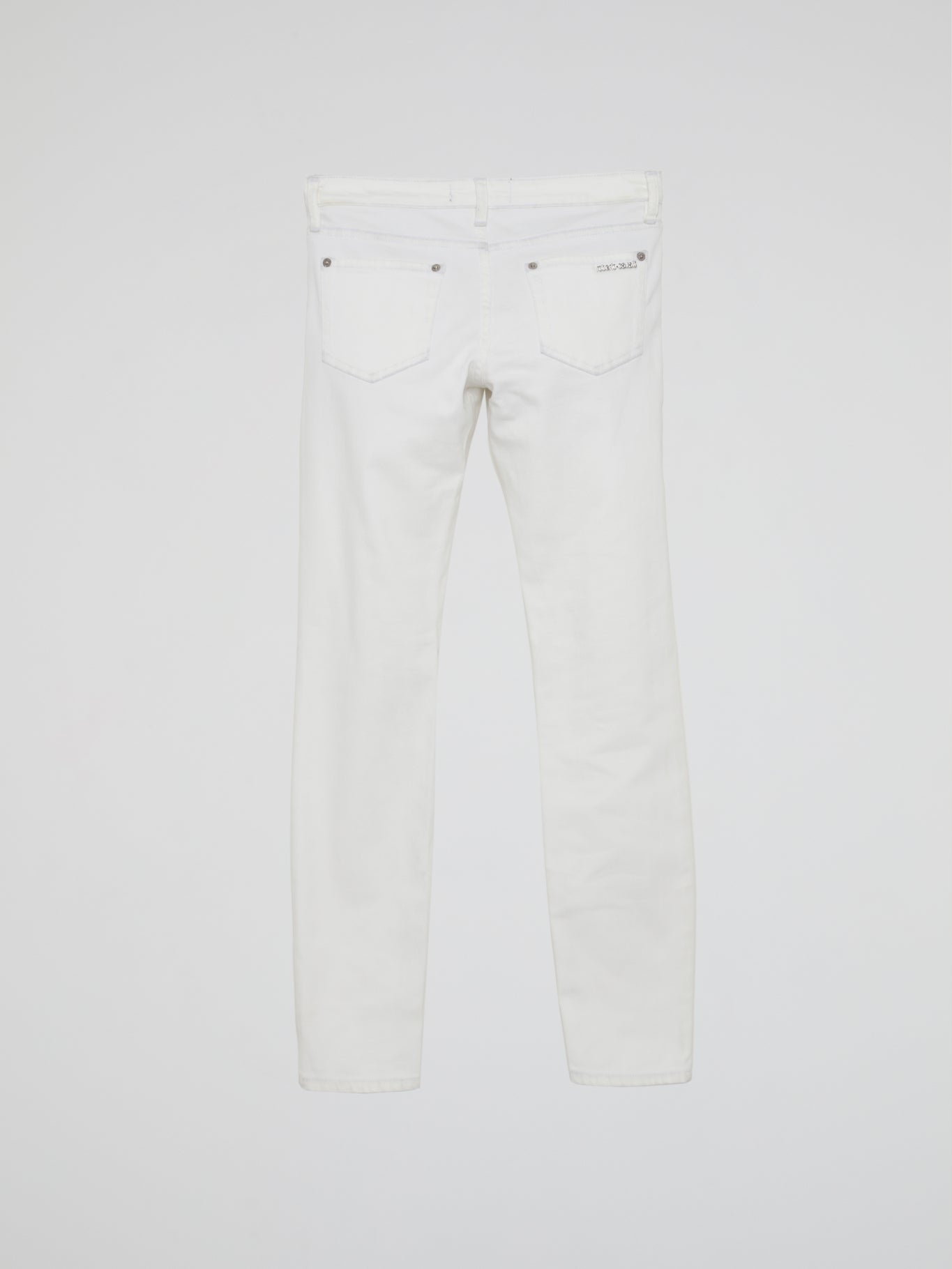 White Slim Fit Jeans